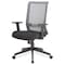 Officesource Interchangeable Collection Gray Mesh High Back Task Chair with Black Base 656MGFBK - alternate 3